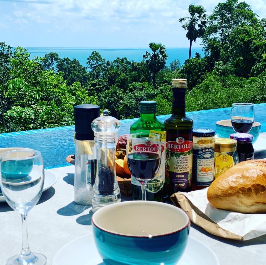 Ko Samui Seaview Pool Villa Seren With Car Laem Set Beach Ngoại thất bức ảnh