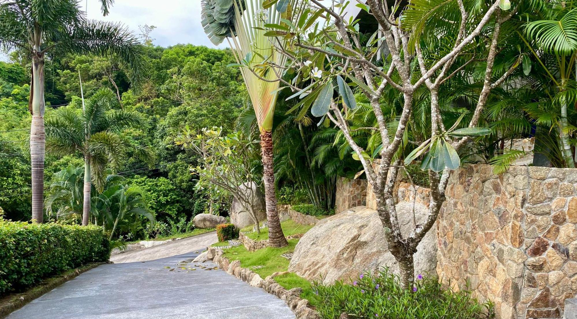Ko Samui Seaview Pool Villa Seren With Car Laem Set Beach Ngoại thất bức ảnh