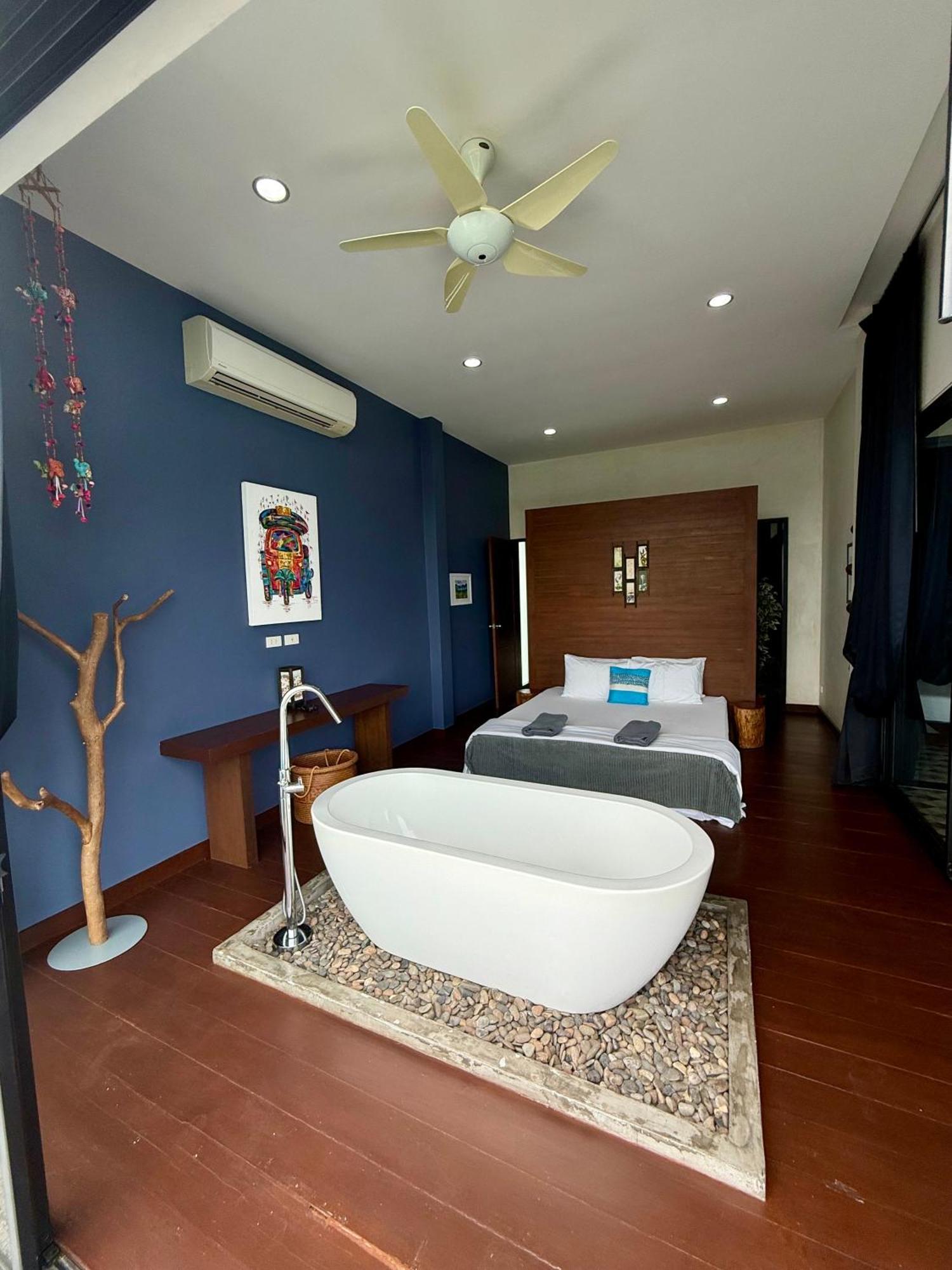 Ko Samui Seaview Pool Villa Seren With Car Laem Set Beach Ngoại thất bức ảnh