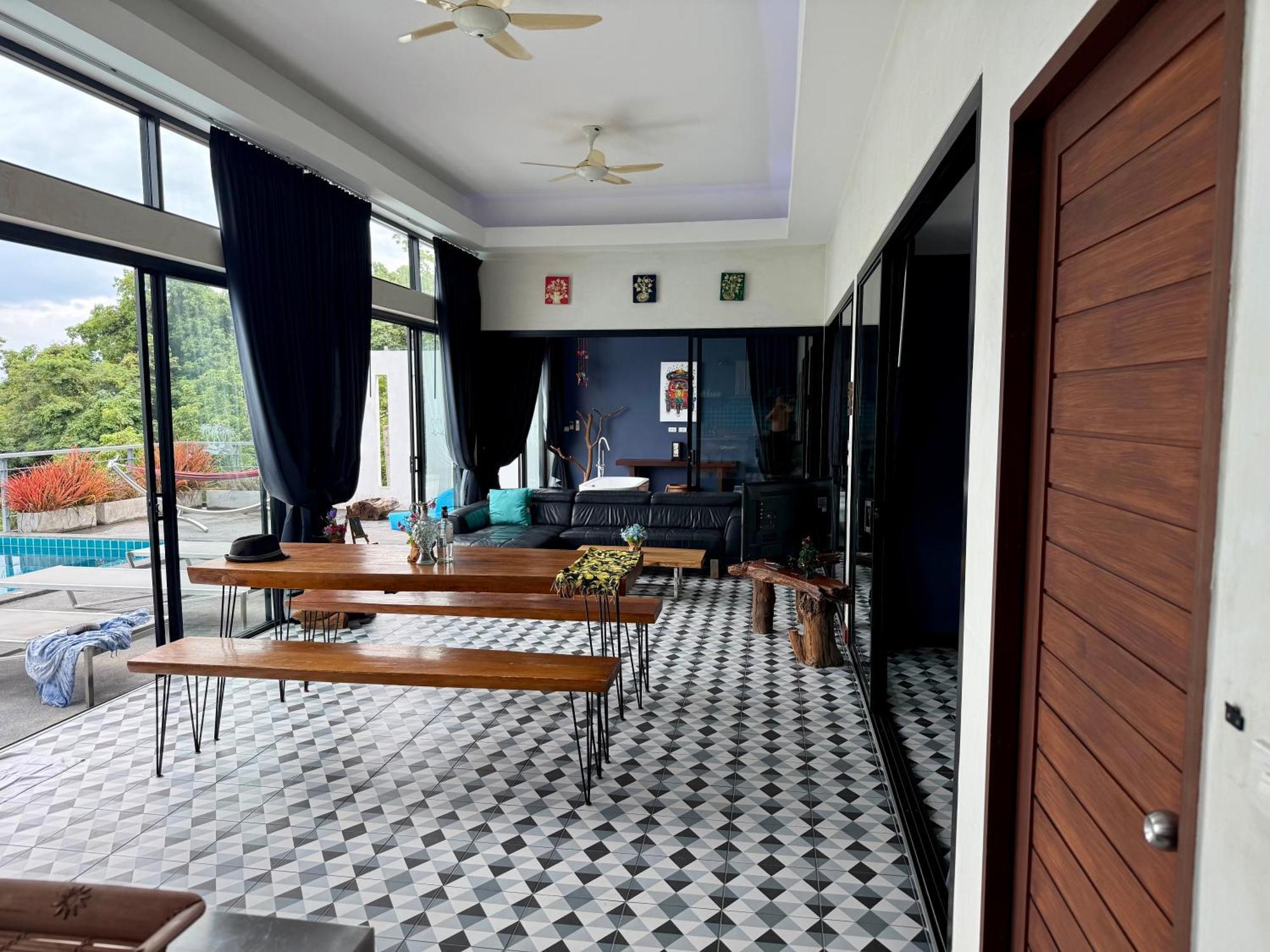 Ko Samui Seaview Pool Villa Seren With Car Laem Set Beach Ngoại thất bức ảnh