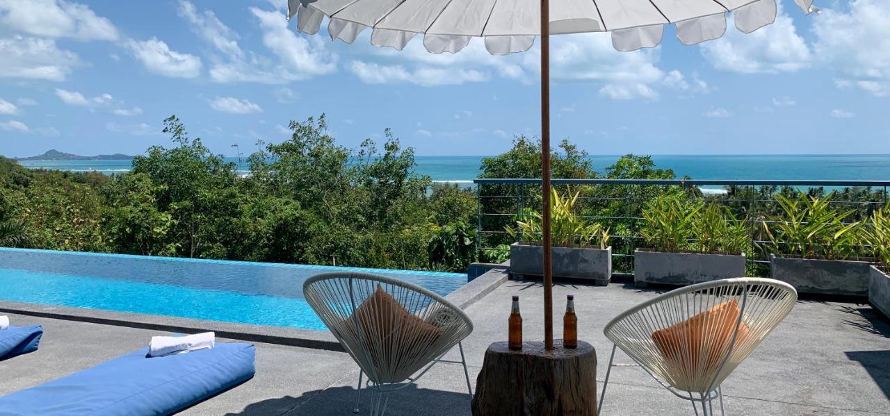 Ko Samui Seaview Pool Villa Seren With Car Laem Set Beach Ngoại thất bức ảnh